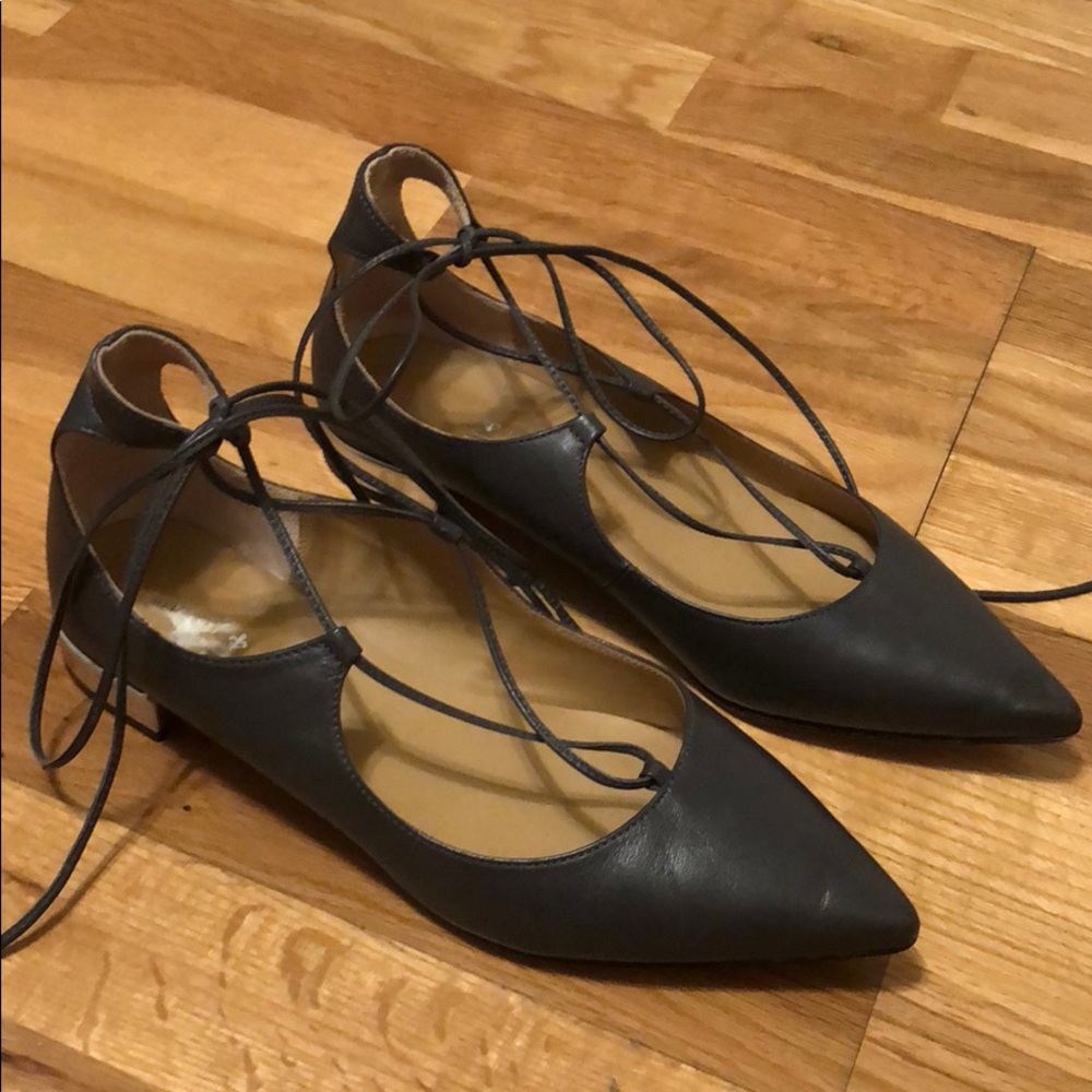 Mercanti Fiorentini Lace Up Flats